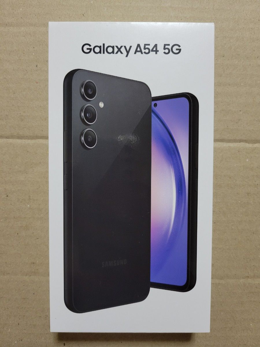 新品未使用】Galaxy A54 5G ブラック SIMフリー UQ版 Yahoo!フリマ（旧）-