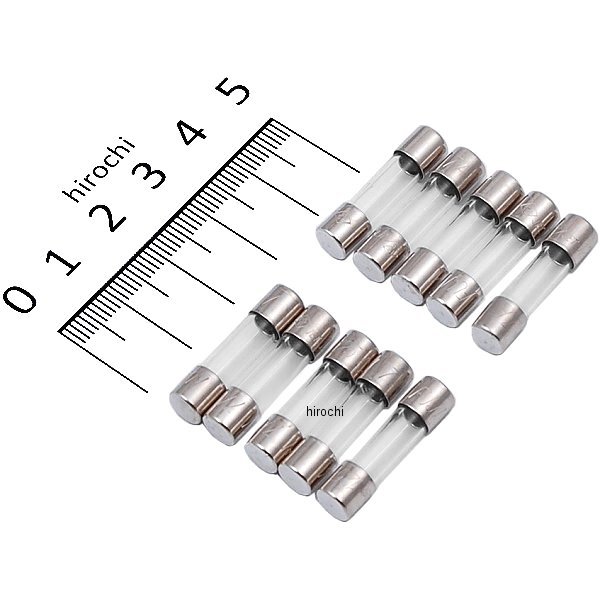 SAF-2507 スタンレー STANLEY ガラス管ヒューズ 7A 25mm 10個入り_画像1