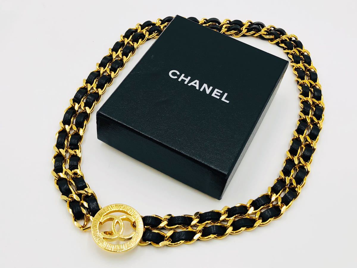 最安価格 チェーンベルト シャネル CHANEL 1円〜 ゴールドチェーン