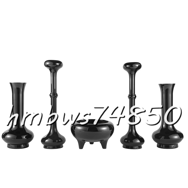 密教法具 寺院仏具」大型 寛通型 五具足 花立1対 火立 密教法具 寺院仏具」大型 寛通型 五具足 花立1対 火立