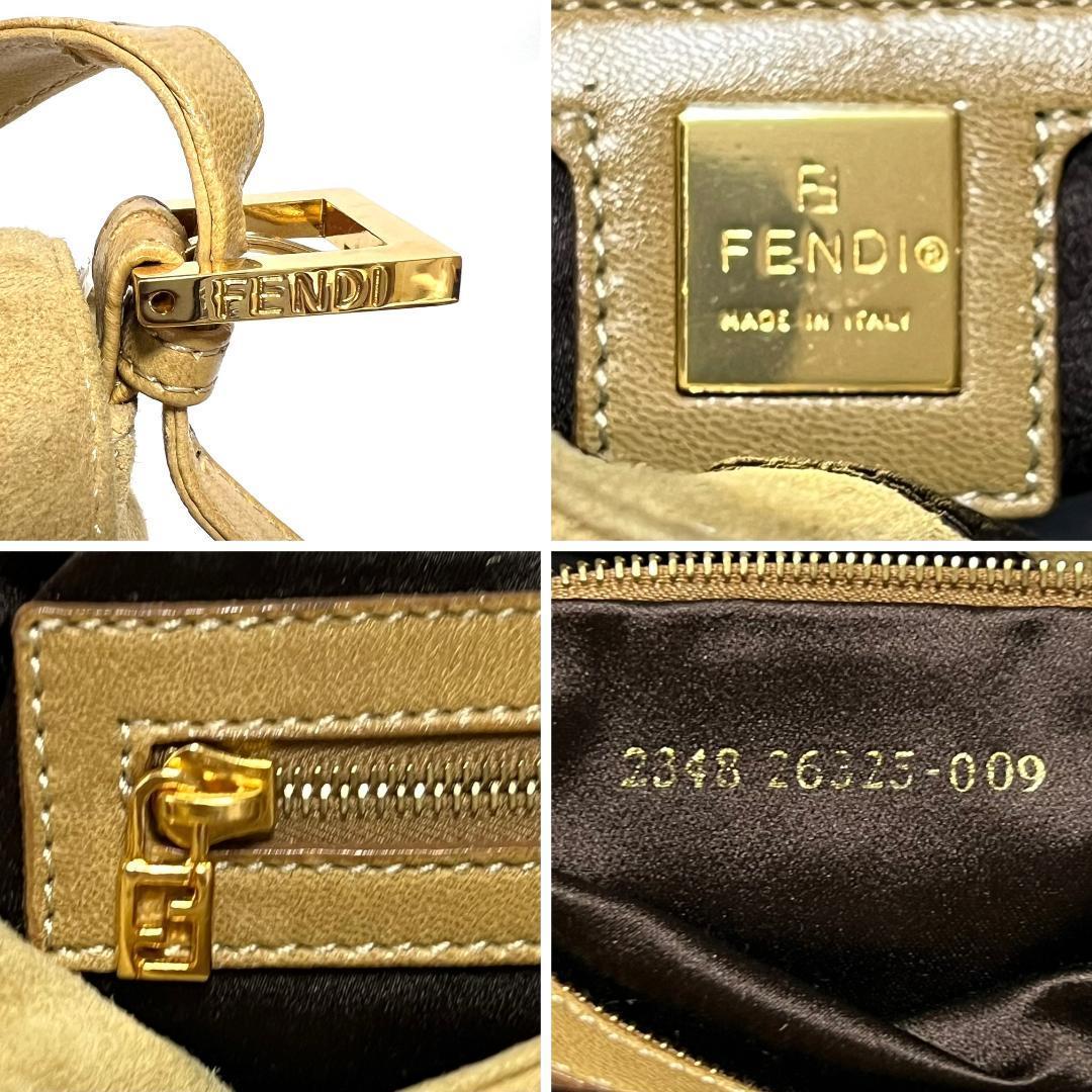FENDI マンマバケット バケット バッグ スエード HB02048｜PayPayフリマ
