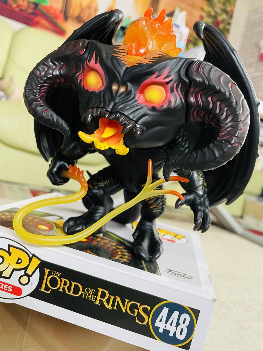 開封品 美品 ファンコ ポップ FUNKO POP 448 ロードオブリング バルログ The Lord of The Rings BALROG 悪魔 地獄 _画像1