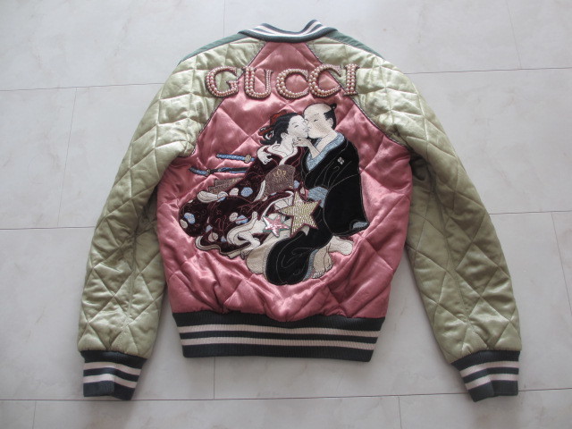 お得セット 新品未使用 GUCCI 40｜Yahoo スカジャン 春画刺繍 激レア 86万↑ ジャケット・アウター