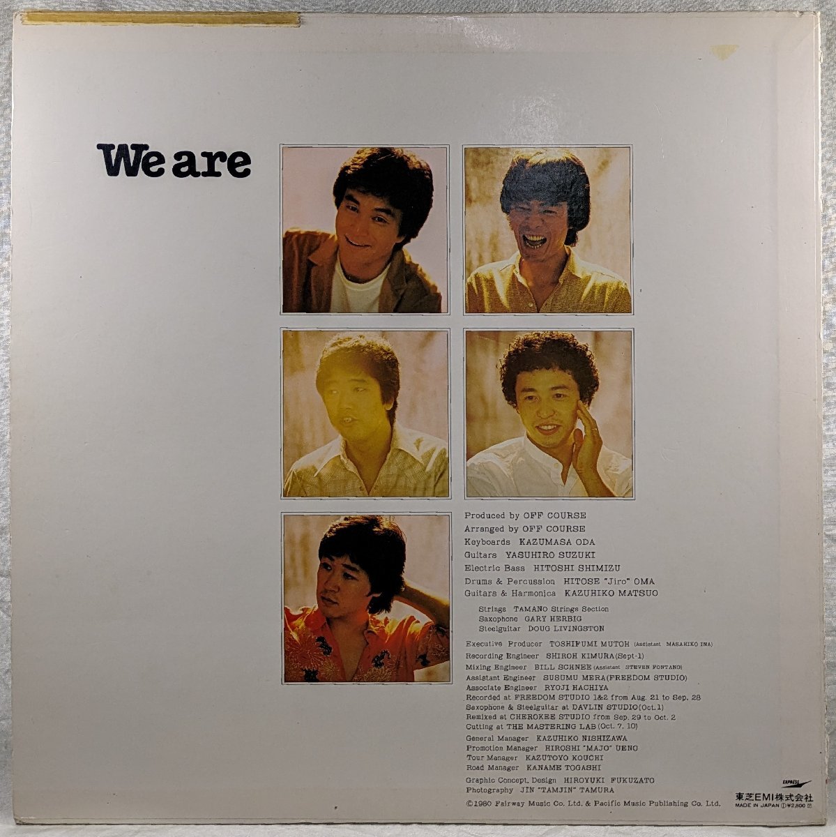  used LP[WE ARE / we *a-]OFF COURSE / Off Course 