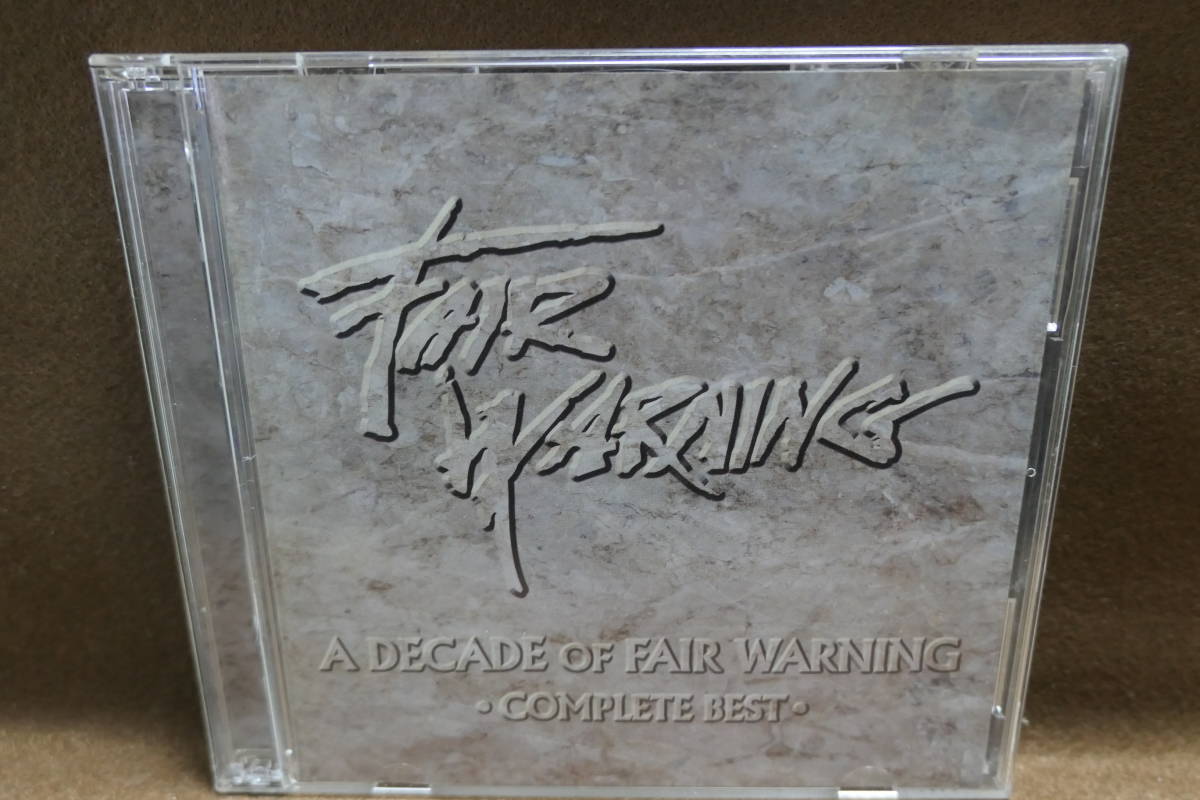 * бесплатная доставка * б/у CD* 2CD /fea* warning / FAIR WARNING / A Decade Of Fair Warning - Complete Best