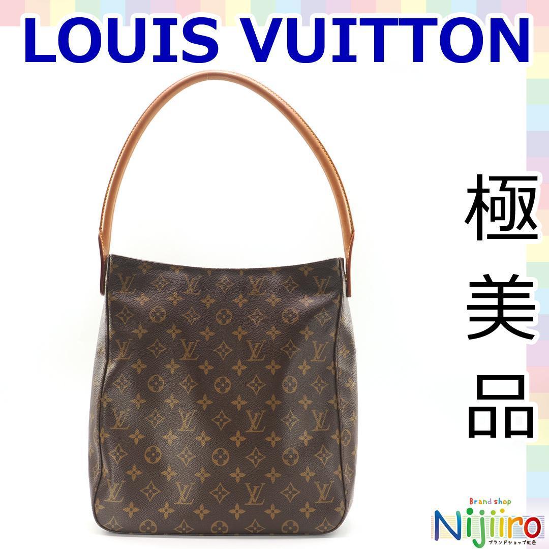 極美品】ルイヴィトン LOUIS VUITTON モノグラム ルーピング GM ワン