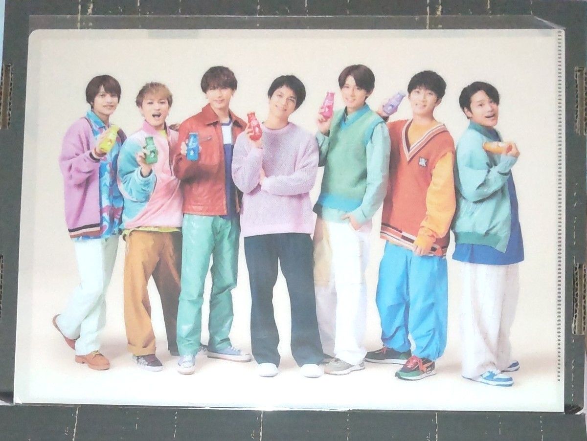 ジャニーズWEST Mixed juice LIVEグッズ クリアファイルセット ジャニーズWEST Mixed juice LIVEグッズ クリアファイルセット