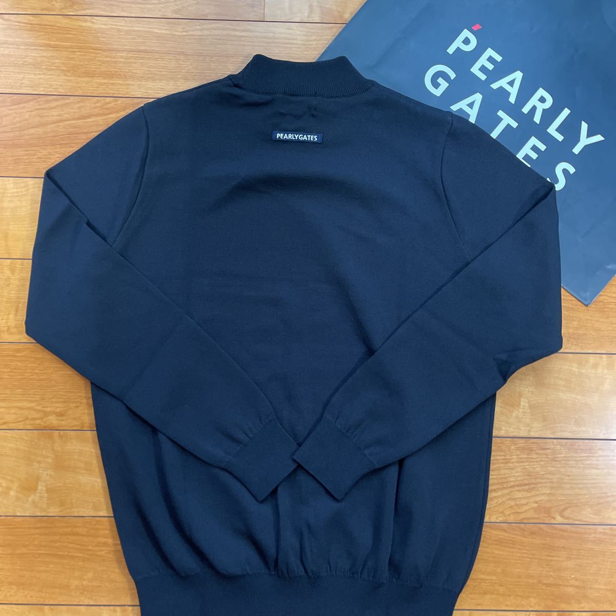 送料無料PEARLY GATESパーリーゲイツBIG PG編地ボトルネックKNIT 送料無料PEARLY GATESパーリーゲイツBIG PG編地ボトルネックKNIT