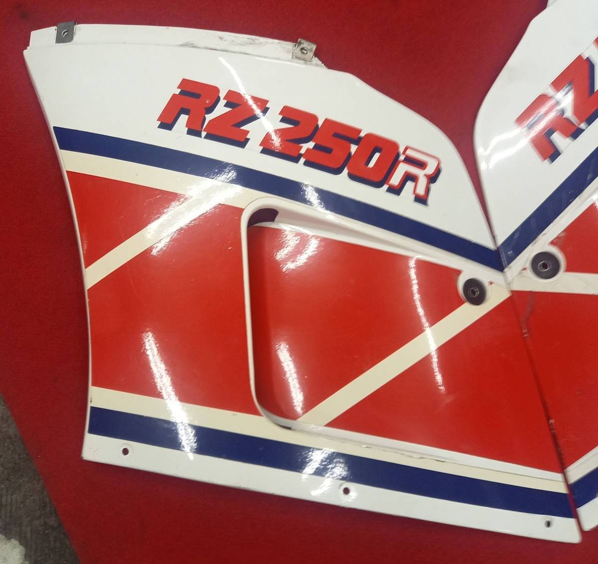RZ250RR 52L RZ350RR 52Y 純正アッパーカウル フロントカウル サイド