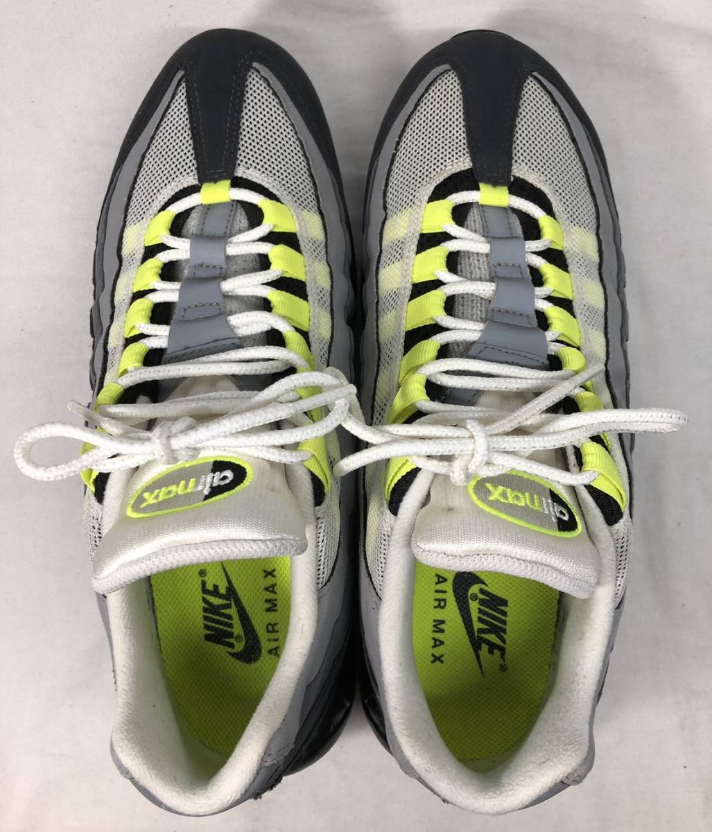 ■ Nike Air Max 95 OG Neon Yellow (2020) ナイキ エアマックス95 OG ネオンイエロー イエローグラデ 2020 CT1689-001 27.5cm ●230930_画像3