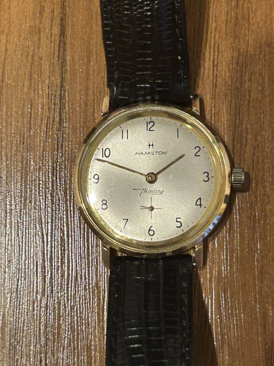 数量限定価格!! 美品 ハミルトン アンティーク 手巻き 腕時計