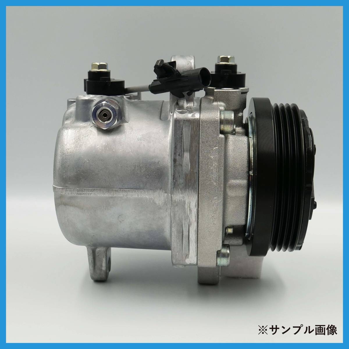 MRワゴン/MF22S リビルト A/C エアコン コンプレッサー 【CALSONIC/CR06d 95201-58J43/95200-58J43 日本製/1年保証/要適合確認】の画像7