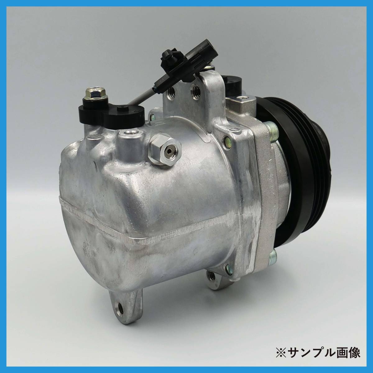 MRワゴン/MF22S リビルト A/C エアコン コンプレッサー 【CALSONIC/CR06d 95201-58J43/95200-58J43 日本製/1年保証/要適合確認】の画像6