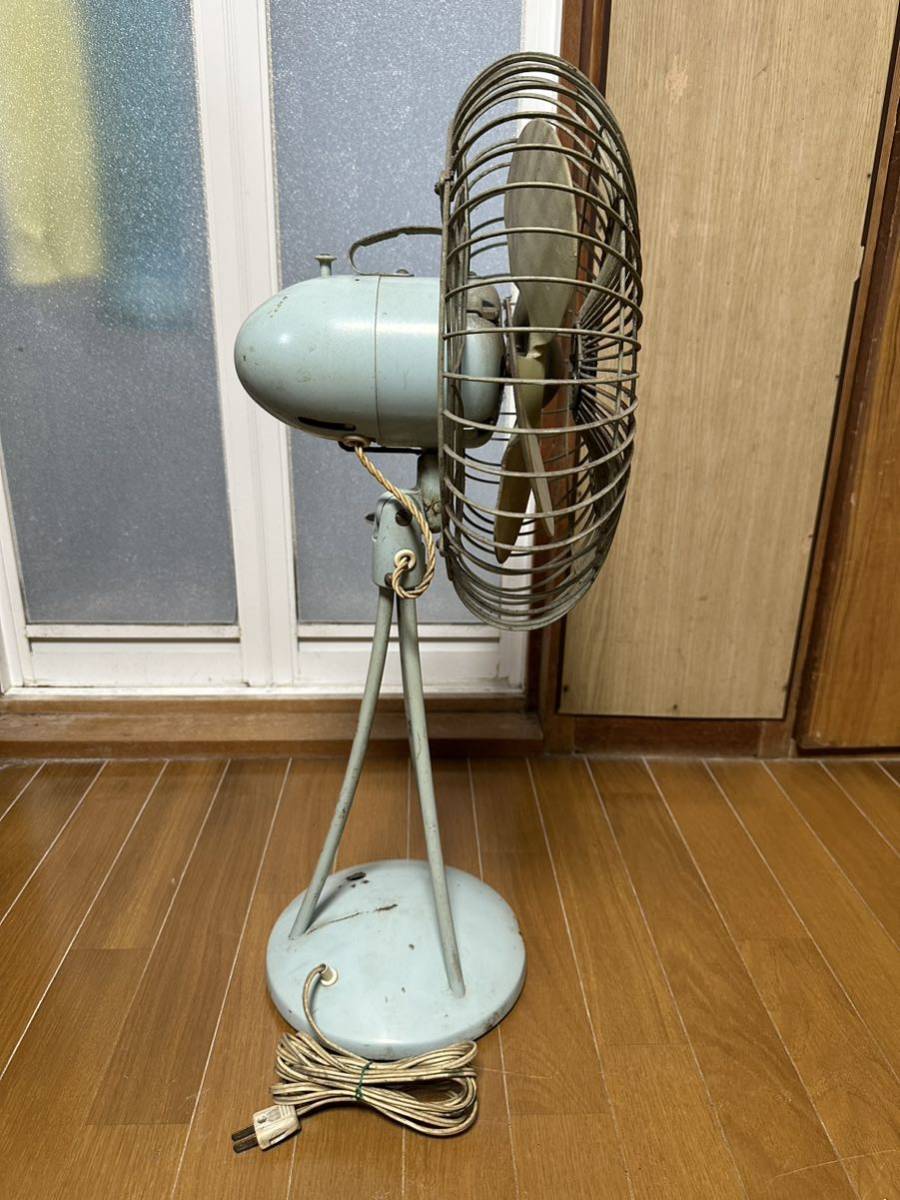  Toshiba TOSHIBA old electric fan type HA 30cm 3ps.@ legs 3 legs Showa Retro antique Vintage rare junk other 