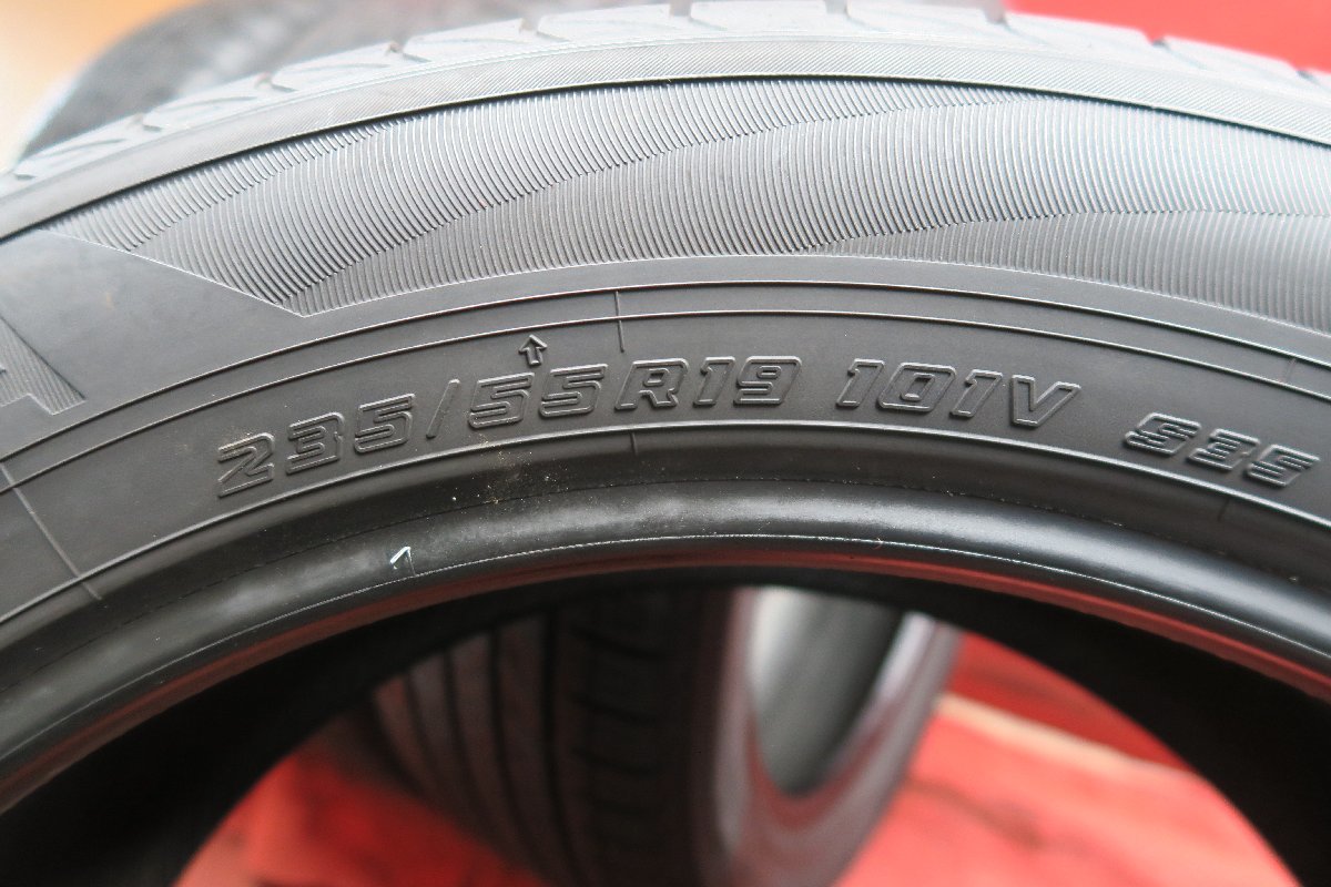 【1552R】タイヤ 4本* 235/55R19 ヨコハマ AVID GT 2019年 送料無料_画像8