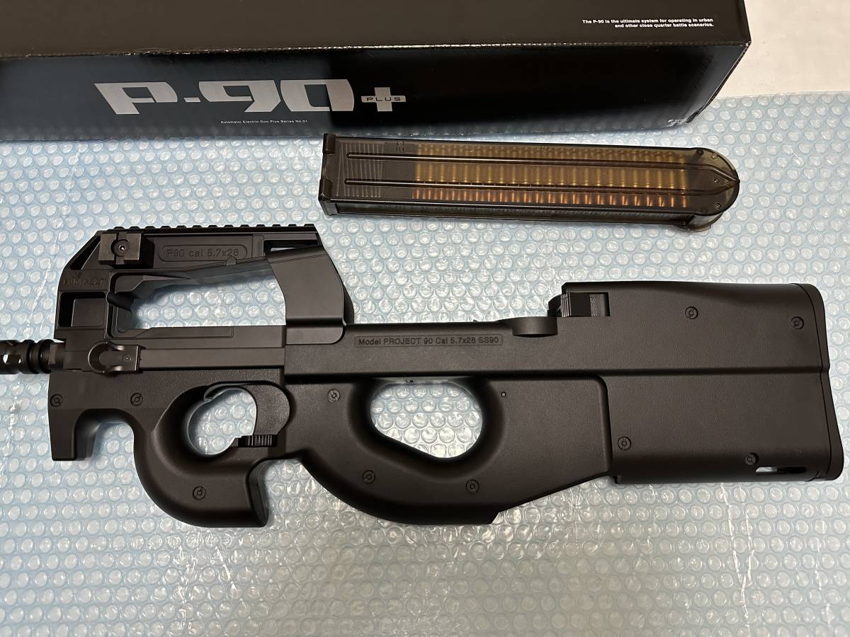 東京マルイ スタンダー電動ガン P-90プラス 陽炎6型E搭載 内部 東京マルイ スタンダー電動ガン P-90プラス 陽炎6型E搭載 内部