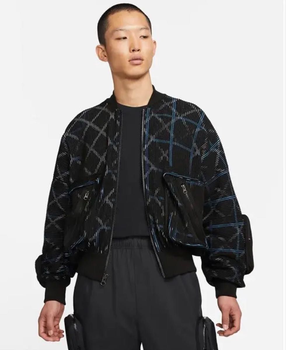 NIKE undercover コラボ ニット ボンバー ジャケット アンダー NIKE undercover コラボ ニット ボンバー ジャケット アンダー