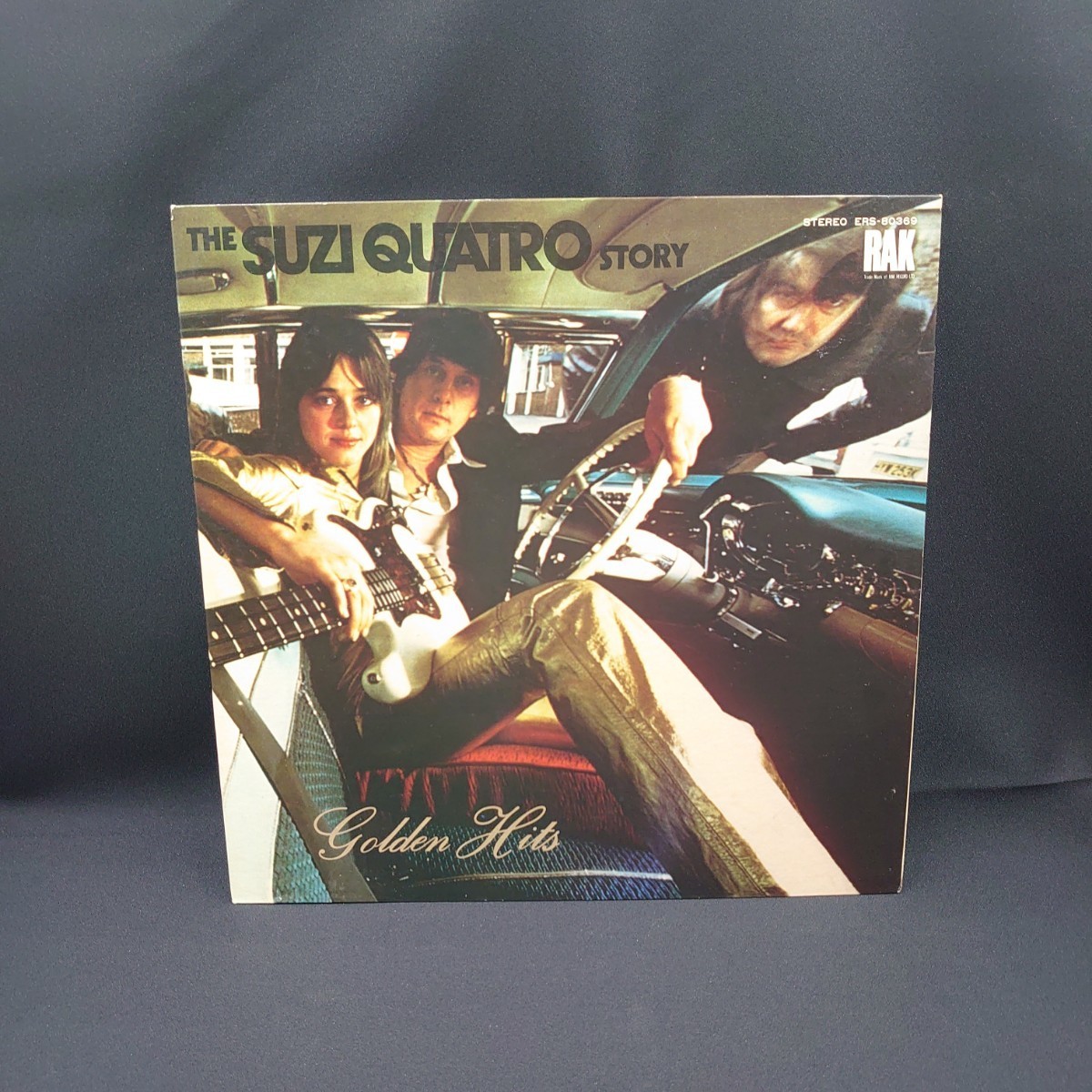 スージー・クアトロ/Suzi Quatro『The Suzi Quatro Story Golden Hits』#EYLP124_画像1