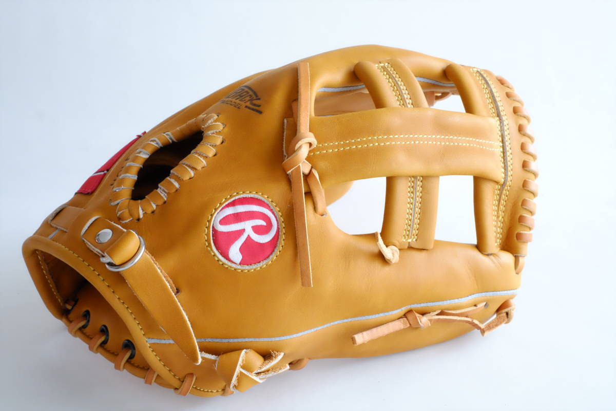 ≪未使用・希少≫RAWLINGS 軟式 リッチタン C.リプケンモデル オールラウンド用 GR5F-PRO6HF　HOH 復刻_画像4