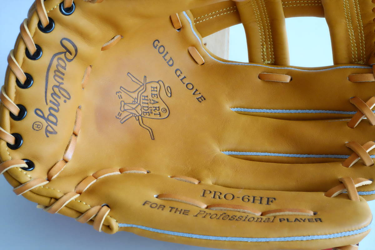 ≪未使用・希少≫RAWLINGS 軟式 リッチタン C.リプケンモデル オールラウンド用 GR5F-PRO6HF　HOH 復刻_画像7