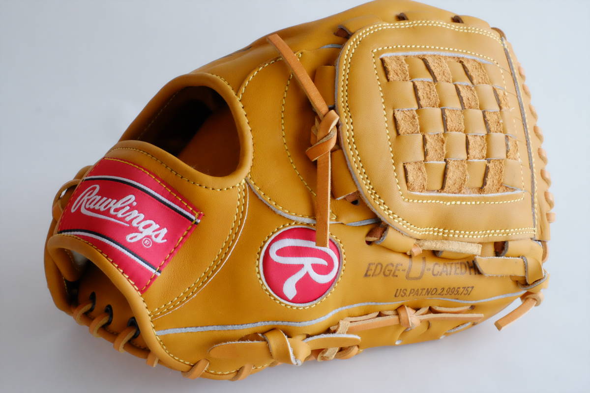 ≪未使用・希少≫RAWLINGS 軟式 リッチタン 　1970年代後期モデル オールラウンド用 GR5F-XPG3A　HOH復刻　長嶋茂雄モデル_画像2