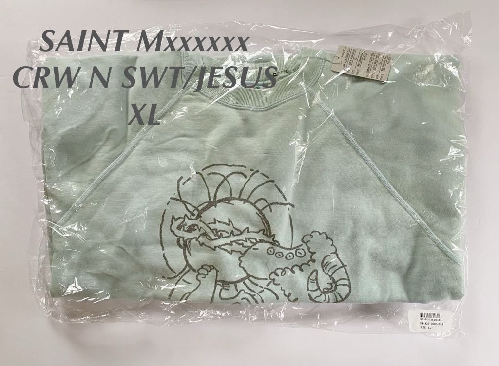 SAINT MICHAEL セントマイケル CRW N SWT/JESUS XL スエット Yahoo 