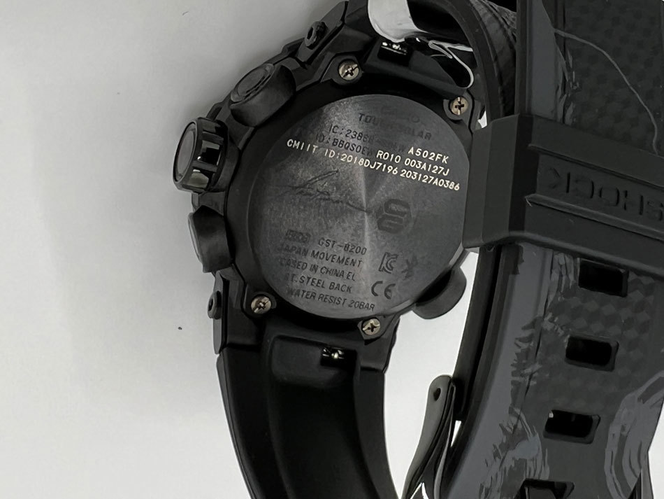 CASIO カシオ G-STEEL Gスチール Bluetooth 搭載 メンズウォッチ 腕時計 タフソーラー 陳英傑 GST-B200TJ-1AJR 新品同様_画像5