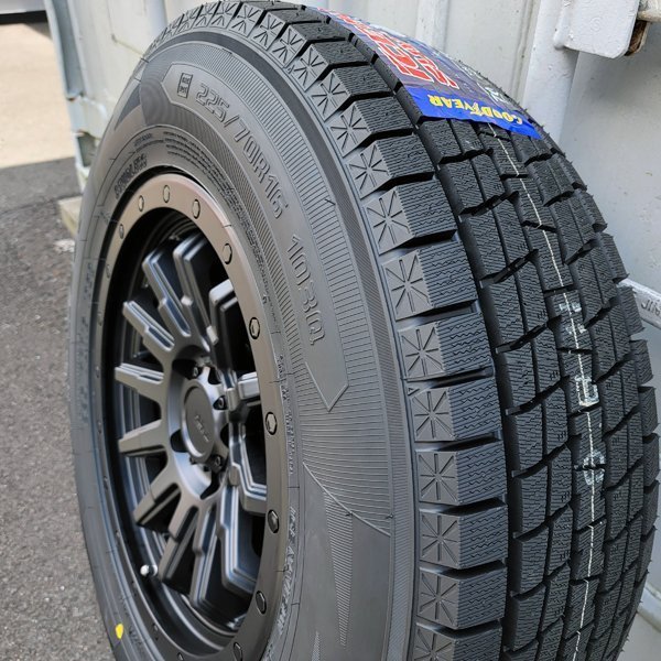 新品 スタッドレス 16インチタイヤホイール 4本セット 国産 GOODYEAR ICENAVI SUV 215/70R16 225/70R16 RAV4 CX5 デリカ D5 DELICA:D5_画像7