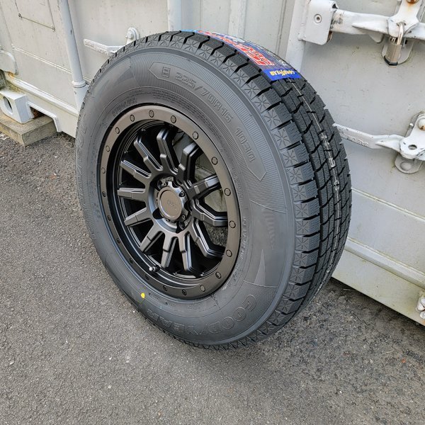 新品 スタッドレス 16インチタイヤホイール 4本セット 国産 GOODYEAR ICENAVI SUV 215/70R16 225/70R16 RAV4 CX5 デリカ D5 DELICA:D5_画像6