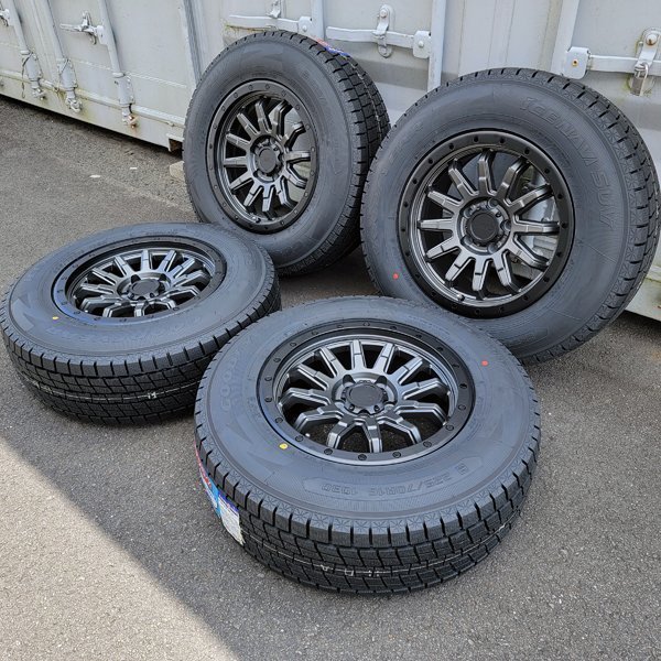 新品 スタッドレス 16インチタイヤホイール 4本セット 国産 GOOGYEAR ICENAVI SUV 215/70R16 225/70R16 RAV4 CX5 デリカ D5 DELICA:D5_画像2