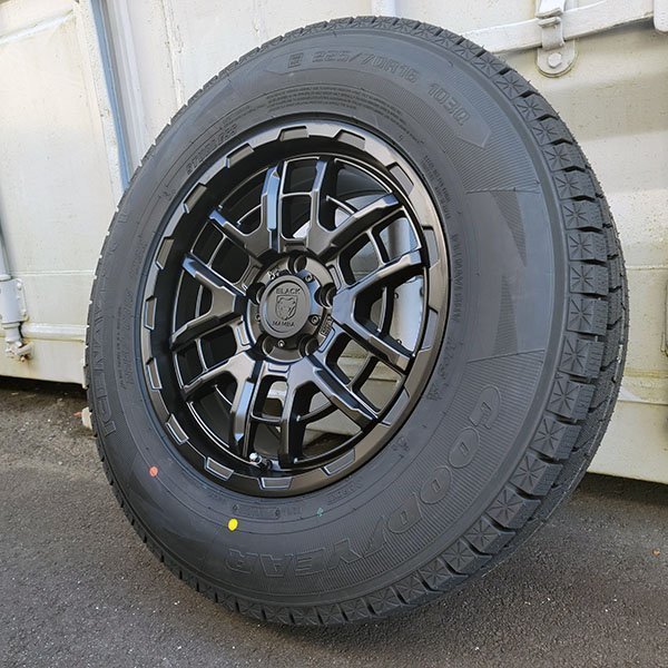 16インチ 冬タイヤ タイヤホイールセット 国産 グッドイヤー アイスナビ SUV 225/70R16 デリカD5 RAV4 CX5_画像3