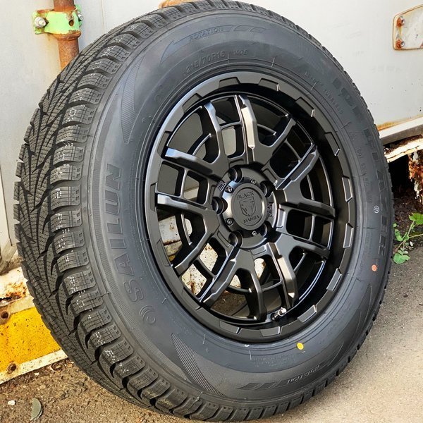 新品 スタッドレス デリカD5 デリカ D5 DELICA 16インチタイヤホイール 4本セット SAILUN サイレン 215/70R16 225/70R16 冬 スノー_画像5