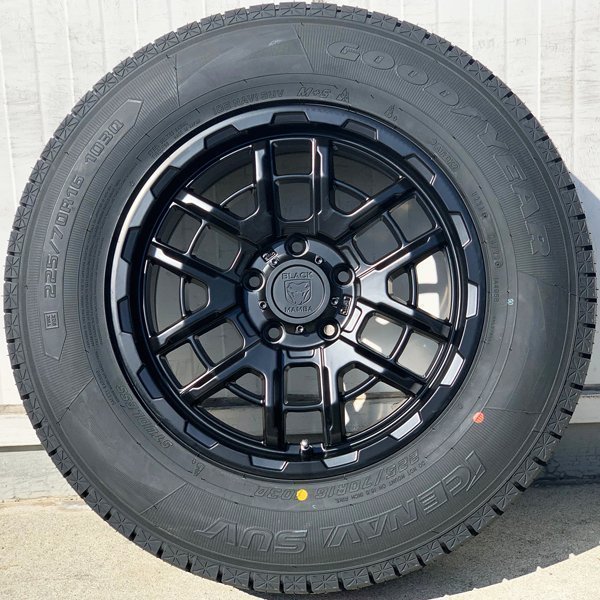 即納!! 国産スタッドレス デリカD5 RAV4 CX5 新品 16インチ タイヤホイールセット GOODYEAR ICENAVI SUV 215/70R16 225/70R16_画像2