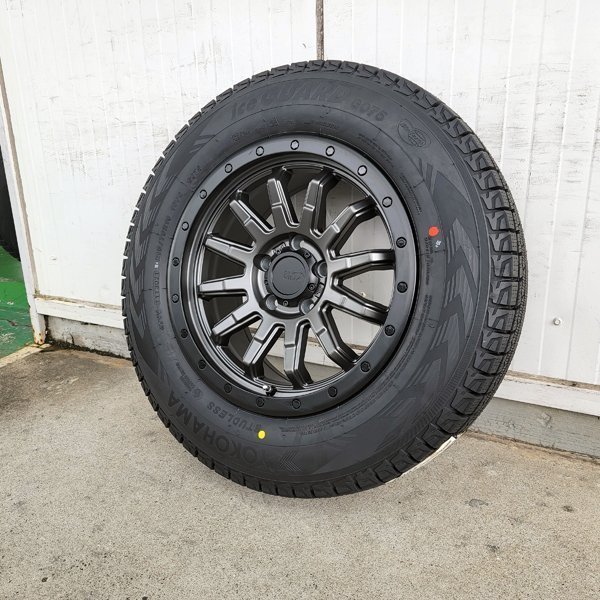 新品 スタッドレス 16インチタイヤホイール 4本セット 国産 YOKOHAMA ICEGUARD SUV G075 215/70R16 225/70R16 デリカD5 RAV4 CX5 DELICAD:5_画像2