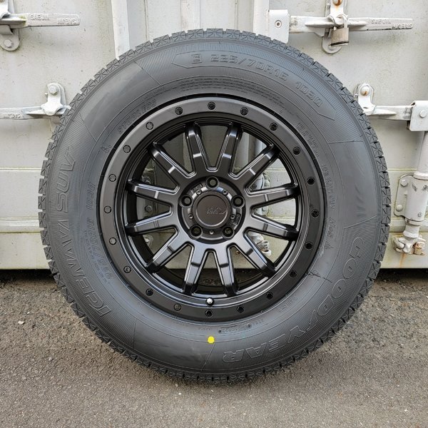 新品 スタッドレス 16インチタイヤホイール 4本セット 国産 GOODYEAR ICENAVI SUV 215/70R16 225/70R16 RAV4 CX5 デリカ D5 DELICA:D5_画像4