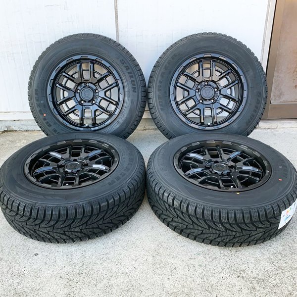 翌日発送!! 新品 スタッドレス デリカD5 RAV4 エクストレイル CX5 16インチタイヤホイール 4本セット SAILUN 215/70R16 225/70R16 スノー_画像8