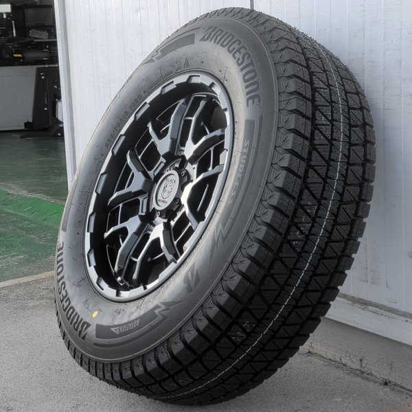 RAV4 スタッドレス タイヤ ホイール 16インチ 4本セット 国産 BRIDGESTONE BLIZZAK DM-V3 215/70R16 225/70R16_画像5