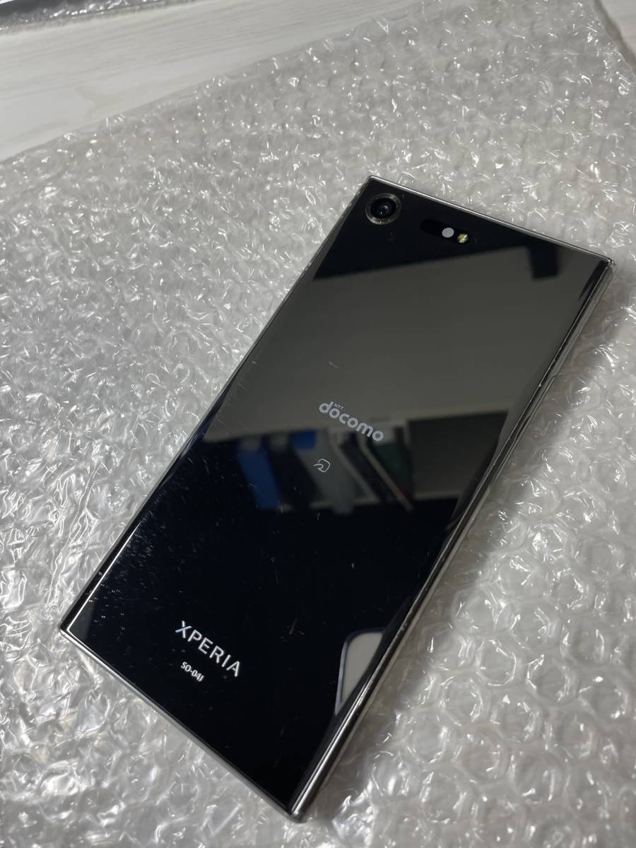 ジャンク ◯判定 SIMフリー 画面美品 SO-04J ルミナスクロム XPERIA XZ Premium SIMロック解除済み_画像2