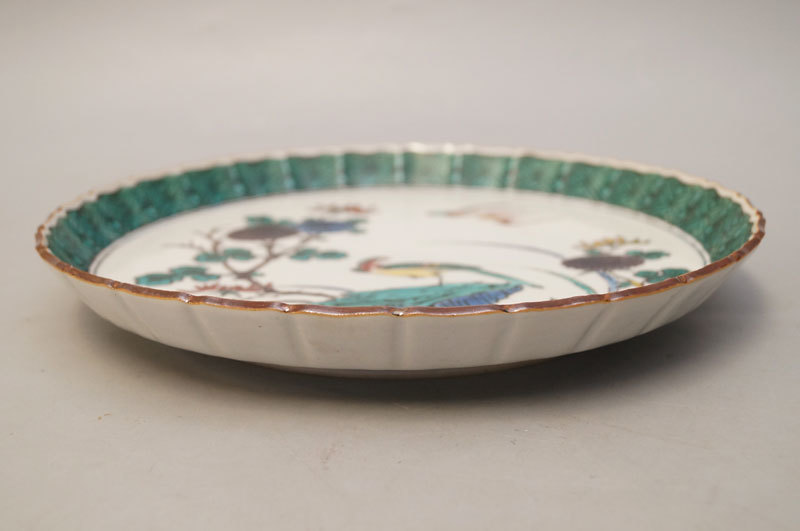 世界の 色絵 皿 中嶋珠光 九谷焼 鳥 25cm-615 飾皿 皿 - www.falconcap.com
