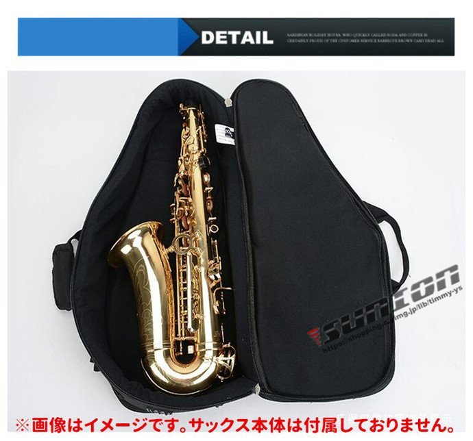  sax for case Alto musical instruments wind instruments alto saxophone semi-hard case case cushion attaching 3WAY rucksack shoulder 