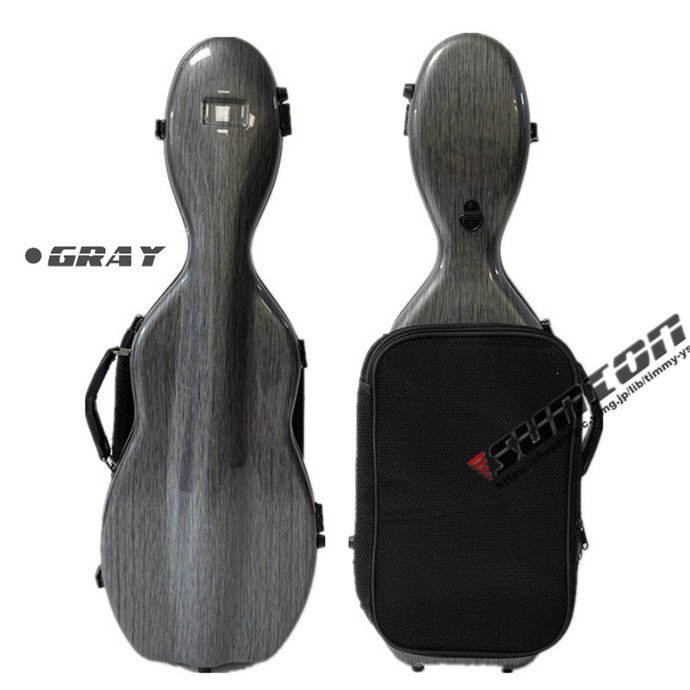 VIOLIN CASE バイオリンケースサイズ 4/4 楽器 管楽器 カーボンファイバー製 軽量 堅牢 ケース クッション付き 3_画像7