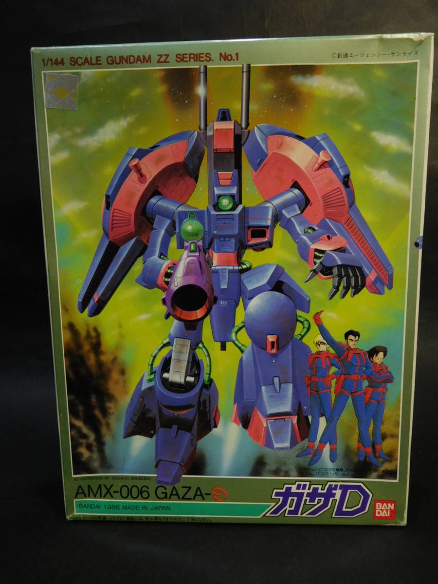 1/144ga The Dmobi lure ma-. deformation possibility Knuckle Buster attaching Mobile Suit ZZ Gundam gun pra old kit Bandai not yet constructed plastic model rare out of print 