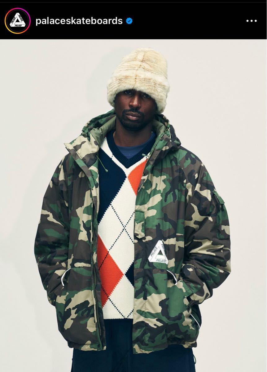PALACE SKATEBOARDS P-TECH HOODED JACKET CAMO XL パレス 迷彩 PALACE SKATEBOARDS P-TECH HOODED JACKET CAMO XL パレス 迷彩