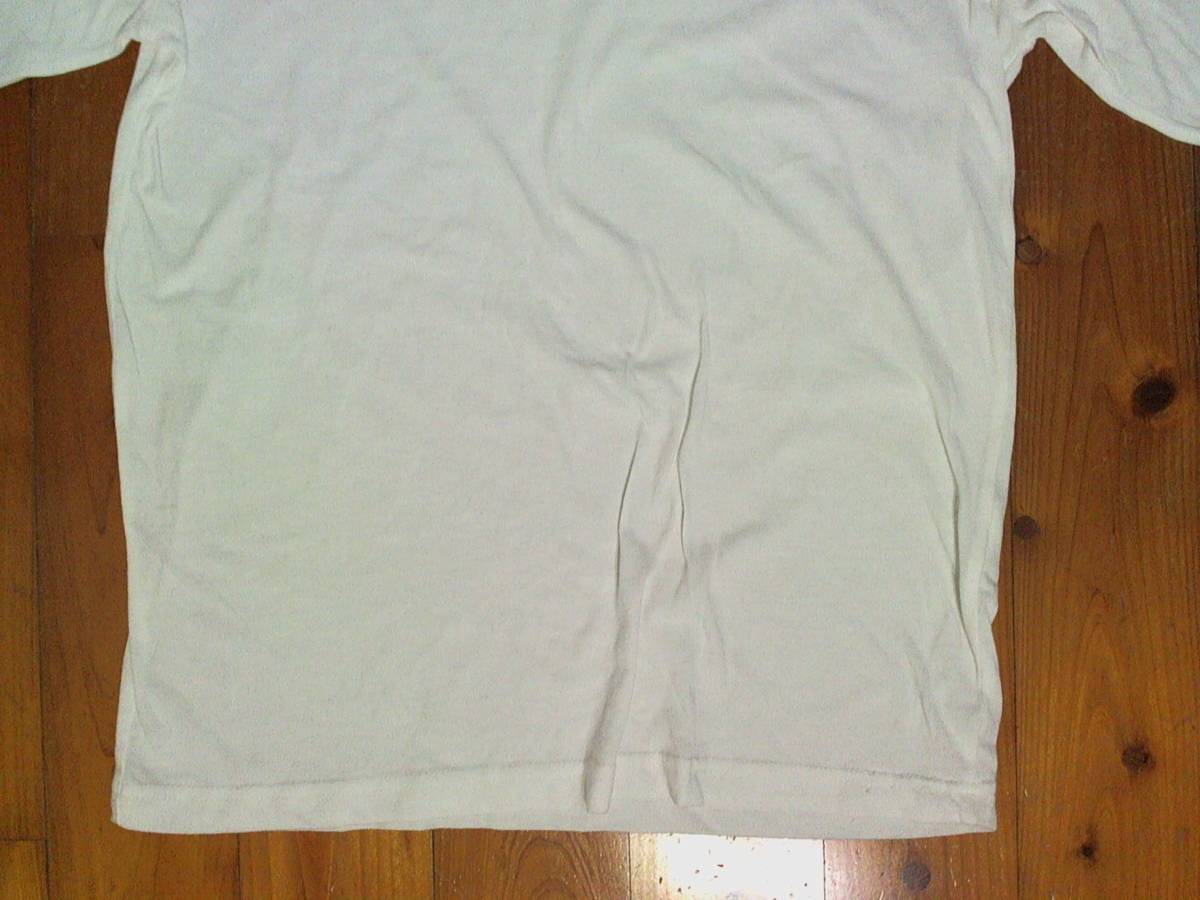 * The shop tea ke-[THE SHOP TK] long sleeve T shirt cut and sewn L white white 