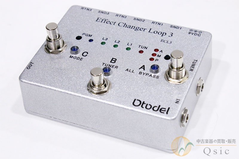 [極美品] Otodel Effect Changer Loop 3 ECL3 小型ながら有名モデルに引けを取らない機能性を実現！ [UJ770]