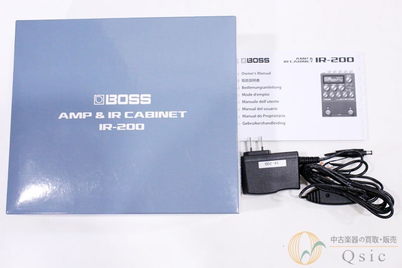 [極美品] BOSS IR-200 Amp & IR Cabinet BOSSだからこそできる革新的なアンプシミュレーター！ [VJ663]_画像7