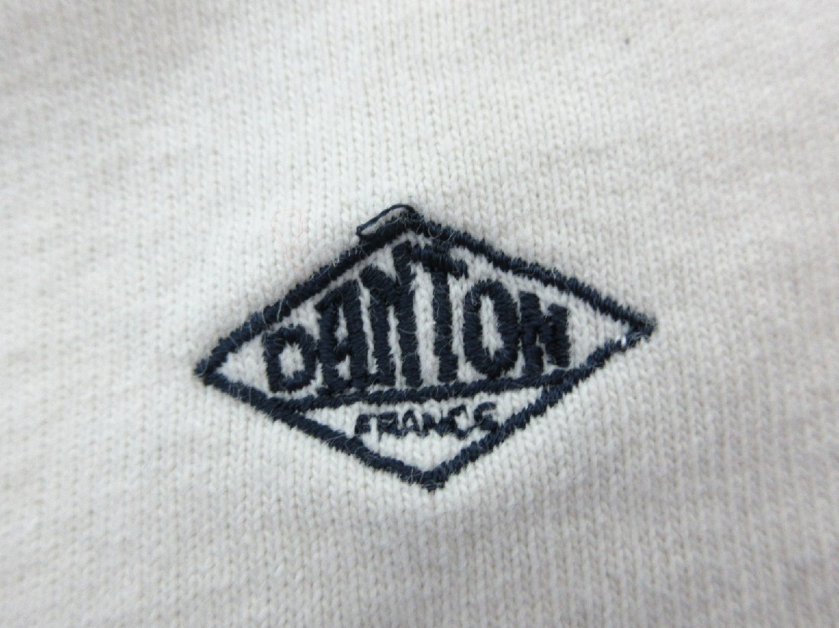 DANTON/ダントン：ステッチ 半袖Tシャツ クルーネック エクリュ JD-9212/20S-HS-001 サイズ38 (S) メンズ/中古/USEDの画像5