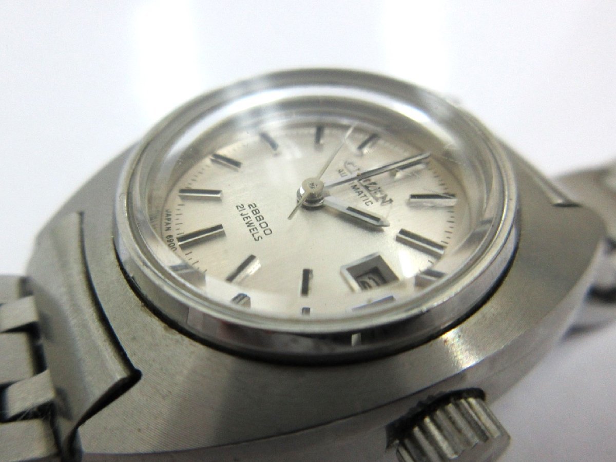 CITIZEN/シチズン：COSMO STAR V2 AUTOMATIC 28800 21石 レディース 腕時計 4-690834TA ヴィンテージ/ジャンク品/中古/USED_画像9