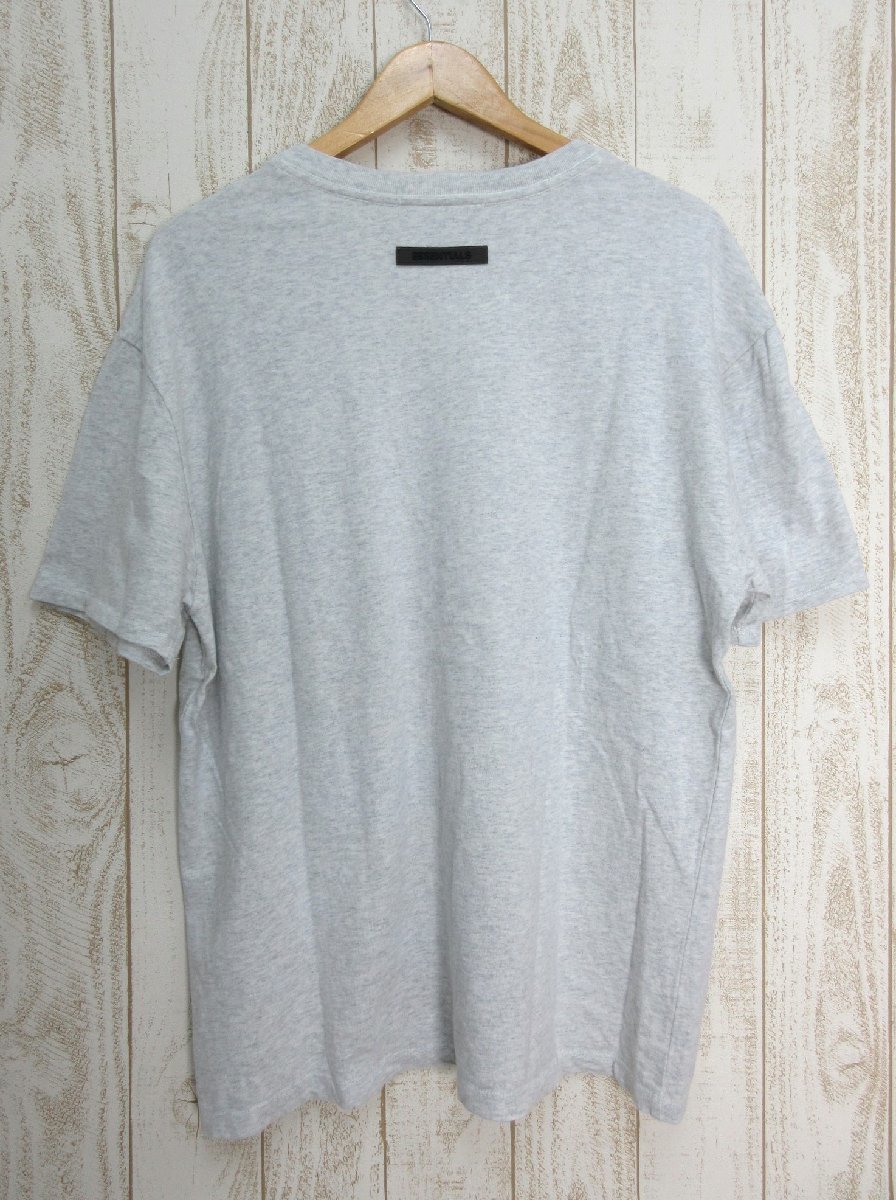 ESSENTIALS Fear of God/エッセンシャルズ：半袖Tシャツ カットソー FOG グレー サイズS メンズ/中古/USEDの画像2