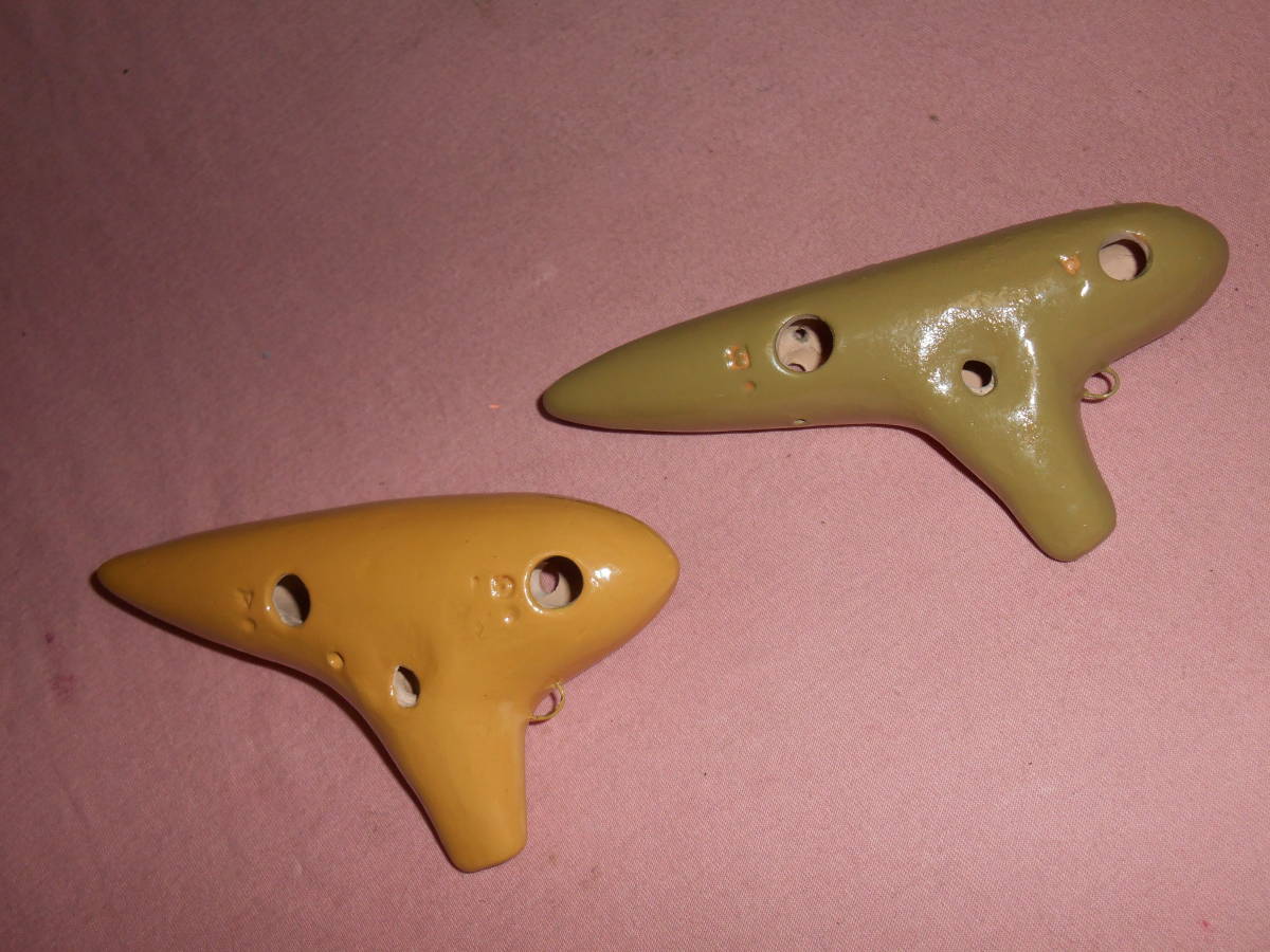 オカリナ■AKETA　OCARINA　4個・プリマ・PRIMA楽器・ケース付■_画像3